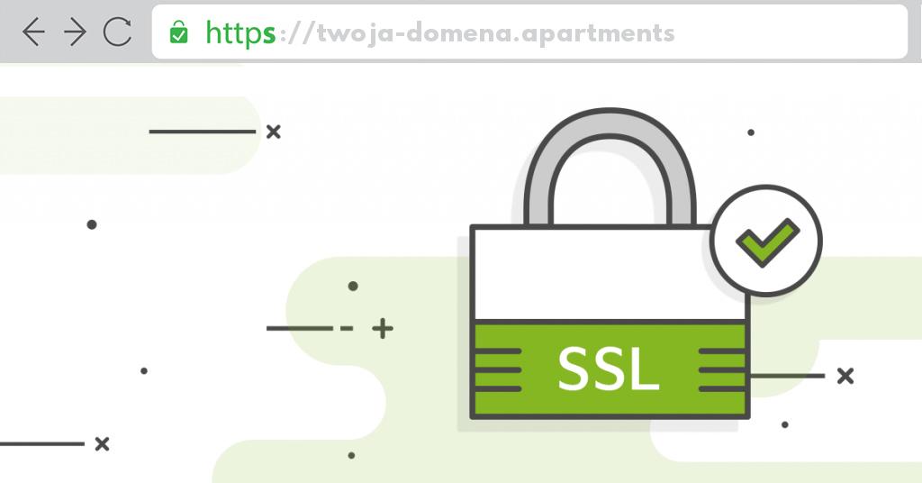 Ssl dla domeny .apartments